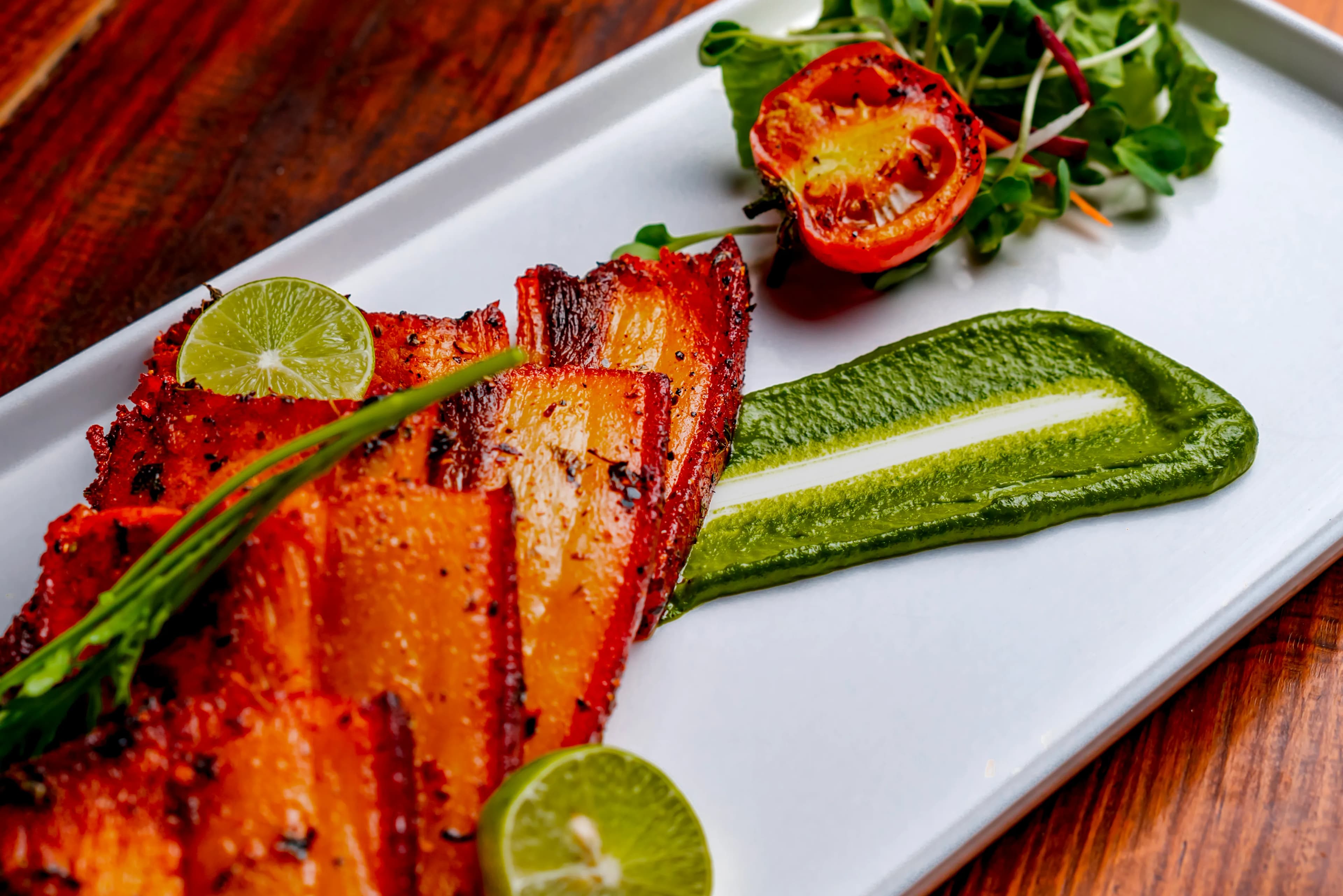 Grilled fish